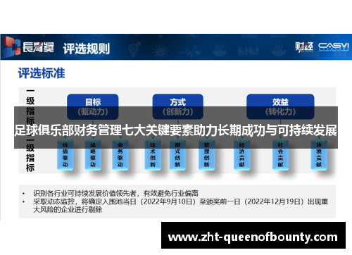 足球俱乐部财务管理七大关键要素助力长期成功与可持续发展 足球俱乐部财务管理七大关键要素助力长期成功与可持续发展